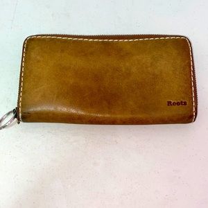 Roots Leather Wallet